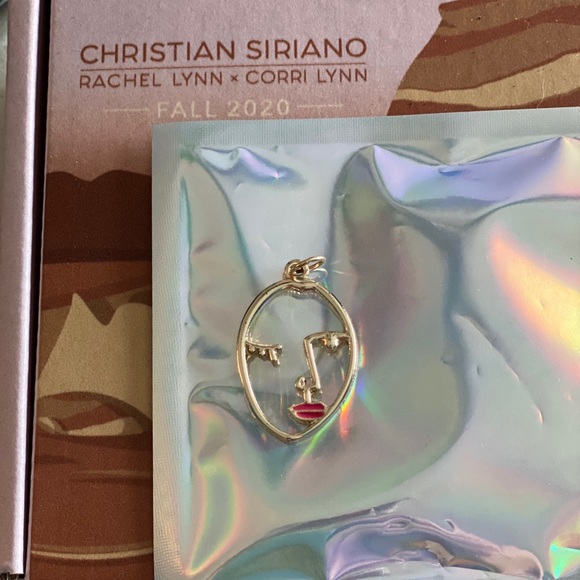 Mod face slide charm. Rachel Lynn x Corri Lynn - Picture 1 of 1